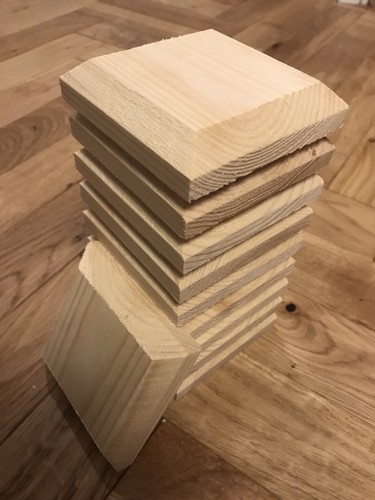 Fence post caps x 4 - 4",