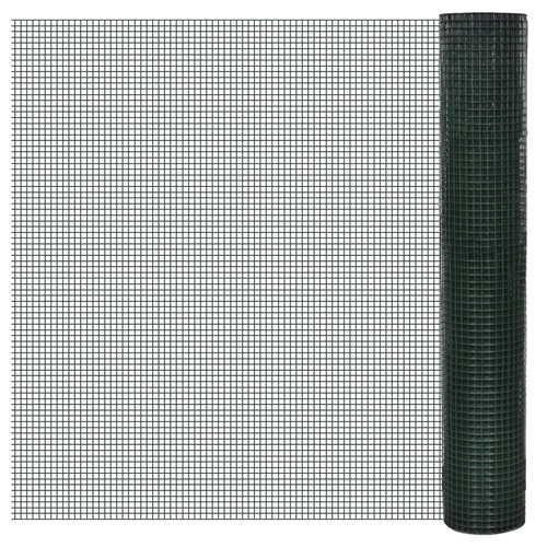 Vidaxl green galvanized - green, steel