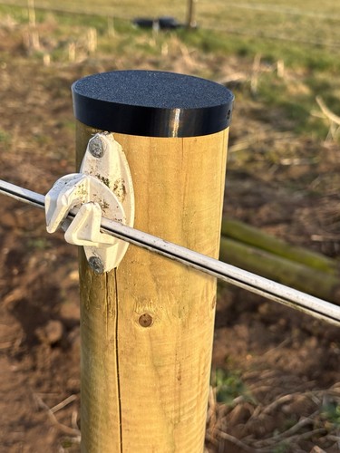 Pack fence post cap - of,
