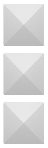 Vinyl fence post - post, 4"