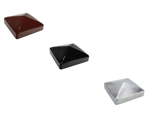 Metal fence post caps oxide - fence,