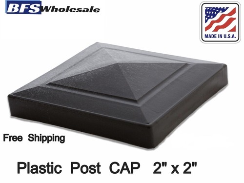 Plastic fence post cap - cap.,