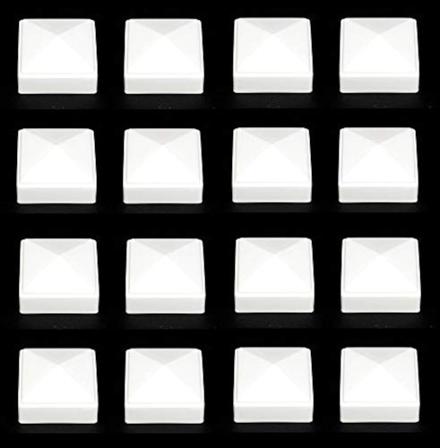 New plastic white 2x2 - white,