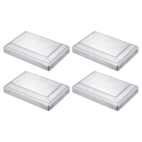 4pcs fence post cap galvanized - fence,