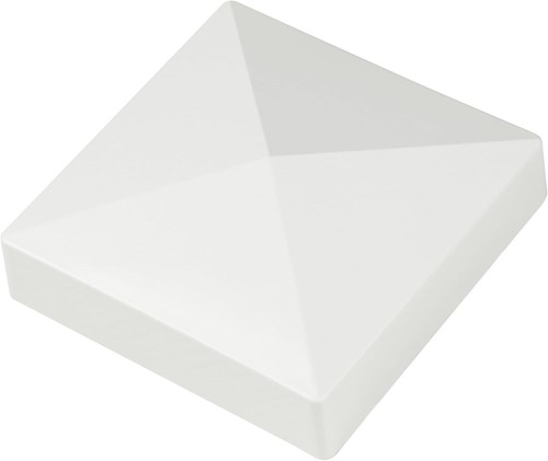 Vinyl fence post - vinyl, cap