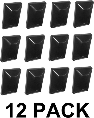 Black 4x6 fence - black, caps