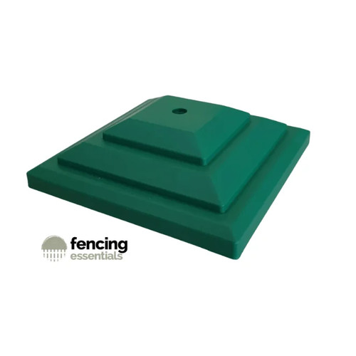 Plastic fence post cap - plastic,