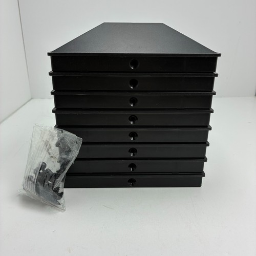 Pack black fence - 8, post