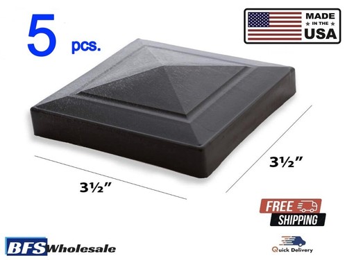 Plastic fence post cap 3 - post,