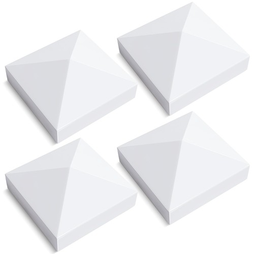 Vinyl fence post caps - 5",