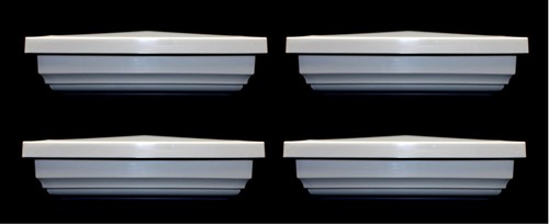 White plastic classic - white, new