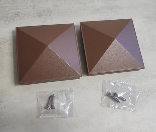 Lot aluminum post cap top - post,