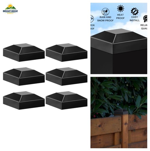 Aluminum fence post caps - fence,
