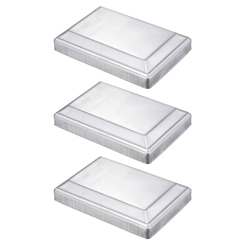 3pcs fence post cap - fence, galvanized