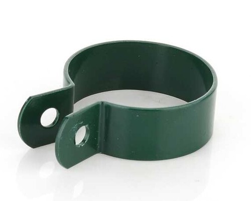 End clamp round - fi42mm, green
