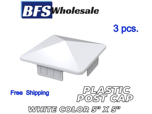 Plastic fence post cap - fence,