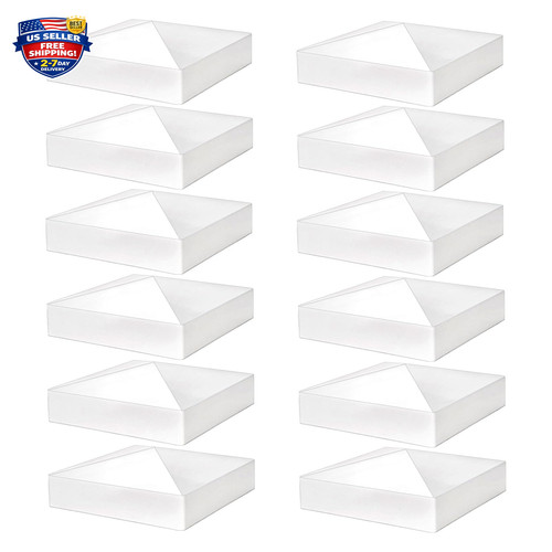 Vinyl fence post caps pyramid - vinyl,